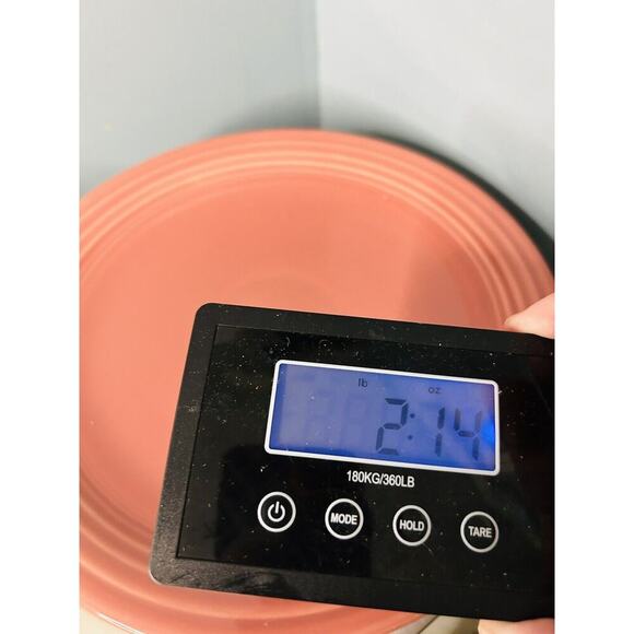 Fiestaware Pink Rose 12” Chop Plate Fiesta Retired Charger Plate Round Platter - Picture 7 of 8